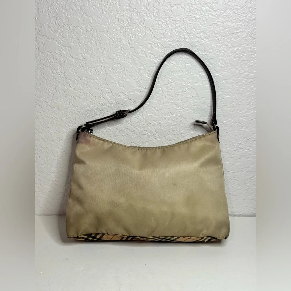 Vintage BURBERRY Blue Label Nylon Shoulder Bag